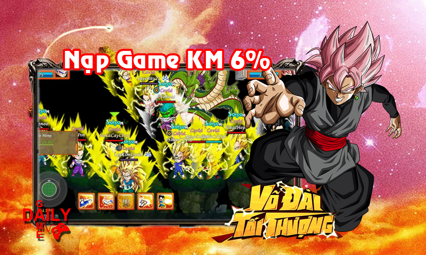DỊCH VỤ VDTT - NẠP GAME TỰ ĐỘNG